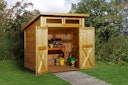 Vorschaubild Weka 19 mm Gartenhaus 325 A 198 x 194 cm Aktionsangebot