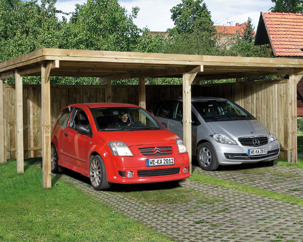 Weka Doppelcarport 618