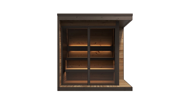 Weka Design Saunahaus Viira 2 mit Thermoholz - 40 mm Weka Design Saunahaus Viira 2 mit Thermoholz - 40 mm