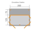 Vorschaubild Weka Gartenschrank Geräteschrank Garten [Q] Multi