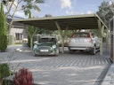 Vorschaubild Weka Y-Doppelcarport 612