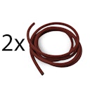 Vorschaubild Silikonkabelset (2 x 3 Meter) für den Anschluss von Karibu/Weka 4,5/7,5/9 kW Bio-Öfen mit externer Steuerung