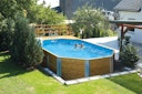 Vorschaubild Weka Massivholzpool 594 "Alles dabei" - 45 mm - 714 x 376 cm