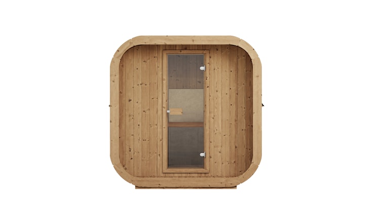 Weka Design Saunahaus Laadi 2 mit Thermoholz - 28/42 mm Weka Design Saunahaus Laadi 2 mit Thermoholz - 28/42 mm