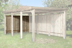 Weka Rückwand für Carports, kesseldruckimprägniert - 20 mm Weka Rückwand für Carports, kesseldruckimprägniert - 20 mmZubehörbild