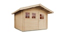 Vorschaubild Weka 45 mm Gartenhaus 139 A mit Vordach (60 cm)