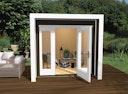 Vorschaubild Weka Gartenhaus 263 mit großer Glasfront - 28 mm