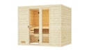 Vorschaubild Weka Sauna 538 / Valida Gr. 4 Glastür+Fenster - Massivholzsauna 38 mm