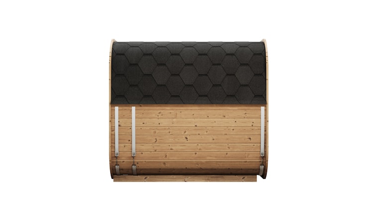 Weka Design Saunahaus Laadi 2 mit Thermoholz - 28/42 mm Weka Design Saunahaus Laadi 2 mit Thermoholz - 28/42 mm