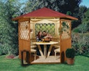 Vorschaubild Weka 6-Eck-Pavillon 233 "Alles dabei"