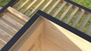 Vorschaubild Weka Design Gartenhaus Pure Garden Amberley mit Massivholz-Doppeltür - 44 mm
