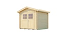 Vorschaubild Weka 28 mm Gartenhaus Premium 28 mit Vordach (20 cm)