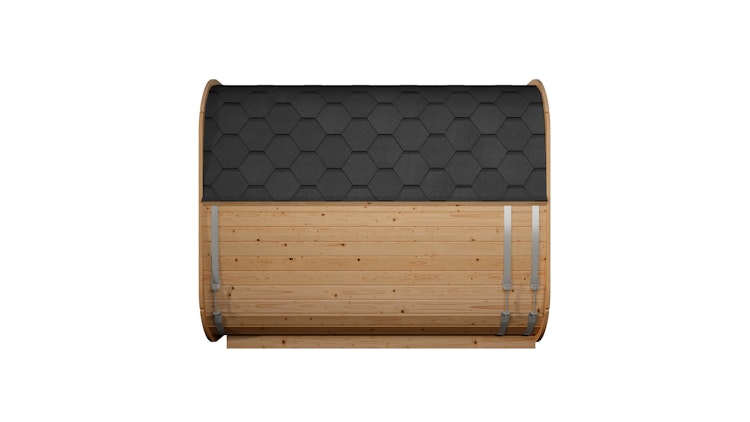 Weka Design Saunahaus Laadi 3 mit Thermoholz - 28/42 mm Weka Design Saunahaus Laadi 3 mit Thermoholz - 28/42 mm