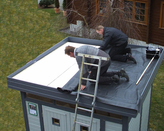 EPDM Foliendach für Weka Designhaus 126 & 126+ Gr. 1/2/3