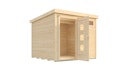 Vorschaubild Weka Gartenhaus Designhaus wekaLine 171 mit extra hoher Tür - 28 mm