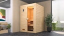 Vorschaubild Weka Sauna Valida Gr. 1 mit Glastür - Massivholzsauna 38 mm