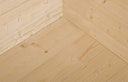 Vorschaubild Design Gartenhaus P 285 mit Panorama-Glastüren - 28 mm