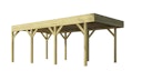 Vorschaubild Weka Einzelcarport mit Dachbegrünung 328 x 718 cm - kesseldruckimprägniert