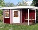 Weka Designhaus 213 A 28 mm inkl. 150 cm Anbau
