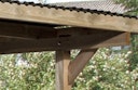 Vorschaubild Weka Einzelcarport 606 A mit Rundbogen