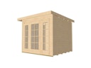 Vorschaubild Weka Gartenhaus 172 mit Fensterfront - 21 mm