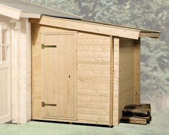 Weka Anbauschuppen für 28 mm und 45 mm Wandstärke