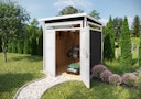 Vorschaubild Weka Gartenhaus 265 mit Oberlichtern - 21 mm