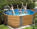 Vorschaubild Weka 45 mm Massivholzpool 593 - 45 mm - 310 x 310 cm