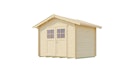Vorschaubild Weka 28 mm Gartenhaus Premium 28 mit Vordach (20 cm)