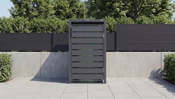 Weka Metall Mülltonnenbox Gary (für 1-4 Mülltonnen)