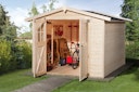 Vorschaubild Weka 19 mm Gartenhaus 316 - Doppeltür