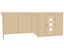 Vorschaubild Weka Designhaus 413 B 45 mm inkl. 300 cm Anbau