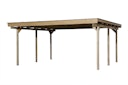 Vorschaubild Weka Flachdach Doppelcarport 616