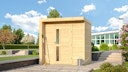 Vorschaubild Weka Design Gartenhaus 262 C mit Design-Einzeltür - 21 mm