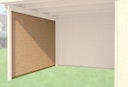 Vorschaubild Weka Seitenwand für Anbau 240 cm tief für Designhaus 126, 172