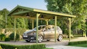 Vorschaubild Weka Satteldachcarport 611 (Holzcarport)