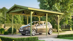 Weka Satteldachcarport 611 (Holzcarport) Weka Satteldachcarport 611 (Holzcarport)Zubehörbild