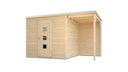 Vorschaubild Weka Designhaus 413 A 45 mm inkl. 150 cm Anbau
