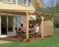 Weka Terrassenüberdachung 672 Weka Terrassenüberdachung 672Zubehörbild