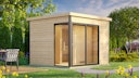 Weka Design-Saunahaus 412 inkl. Elementsauna 44/68 mm