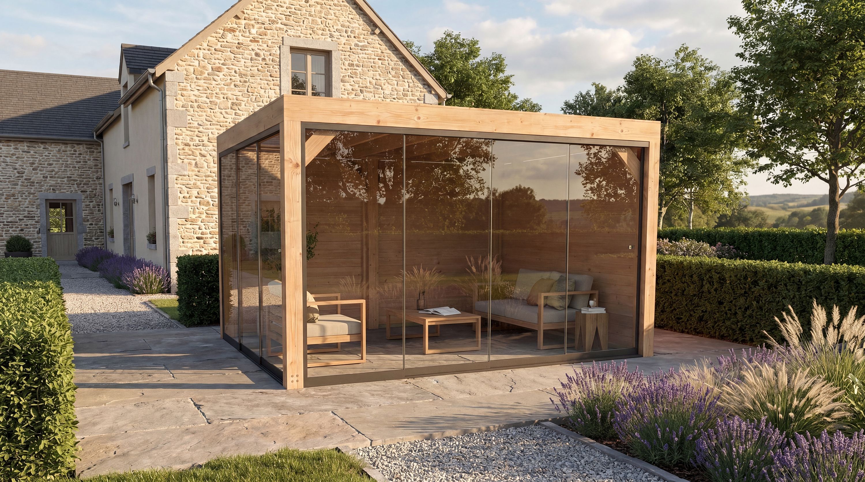 Weka Design Pavillon Lumley - 400 x 300 cm