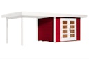 Vorschaubild Weka Designhaus 126 B+  inkl. 300 cm Anbau und extra hoher Tür - 28 mm