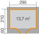 Vorschaubild Weka 28 mm Designhaus 126