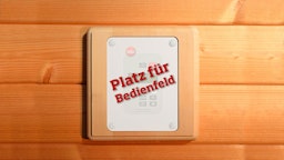 Weka Adapterplatte für Saunen ohne Steuergerät Aussparung Weka Adapterplatte für Saunen ohne Steuergerät AussparungZubehörbild