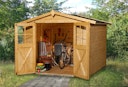 Vorschaubild Weka 19 mm Gartenhaus 316 - Doppeltür