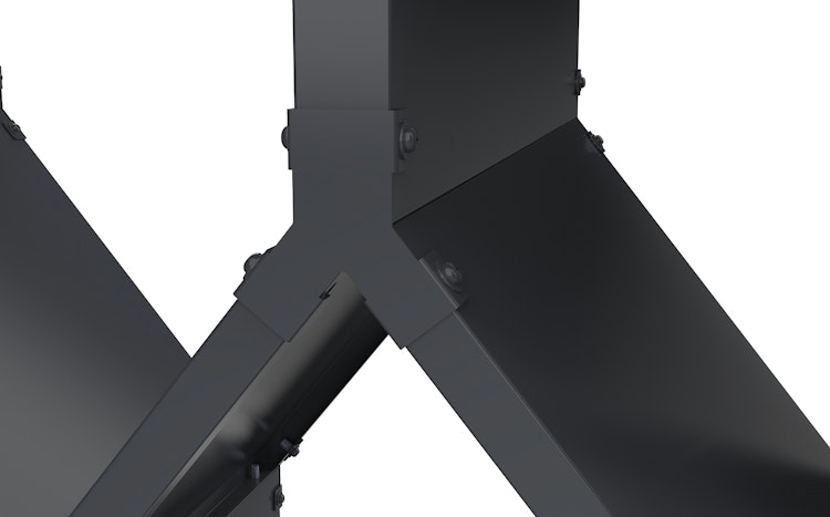 Weka Metall Brennholzregal Gary