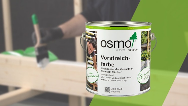 Osmo Vorstreichfarbe weiß deckend 7000 Osmo Vorstreichfarbe weiß deckend 7000
