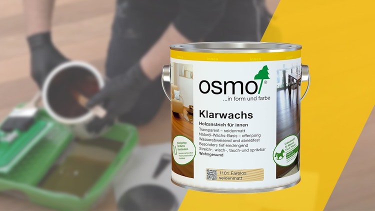 Osmo Klarwachs farblos für Innenbereich 1101 Osmo Klarwachs farblos für Innenbereich 1101