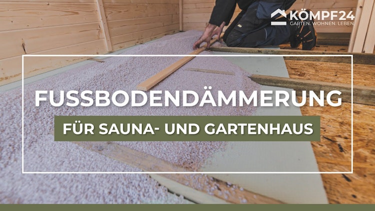 Fußboden Dämmungspaket für Gartenhäuser/Saunahäuser von 21-24 m² Innenfläche Fußboden Dämmungspaket für Gartenhäuser/Saunahäuser von 21-24 m² Innenfläche